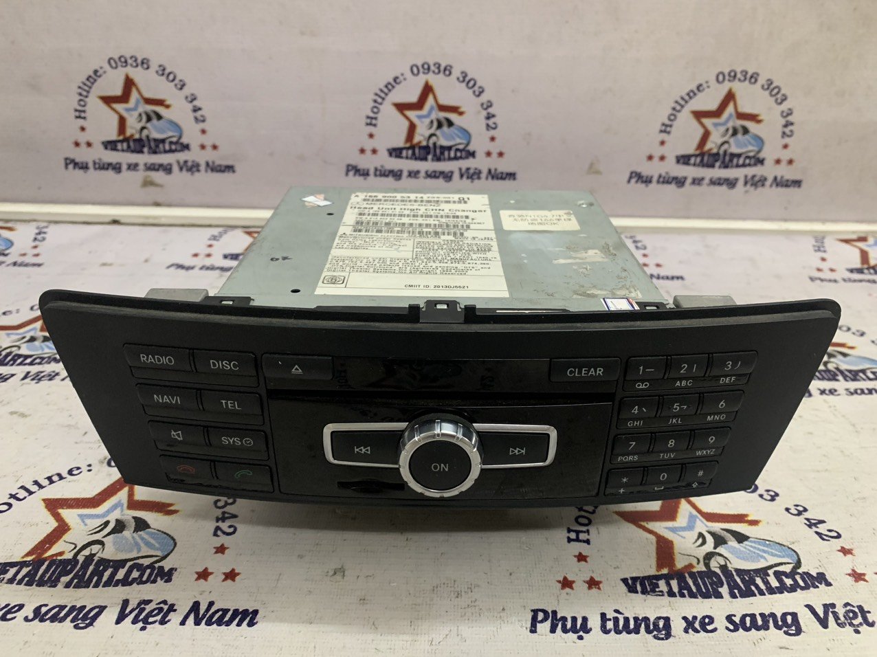 Hộp Radio Mercedes W166