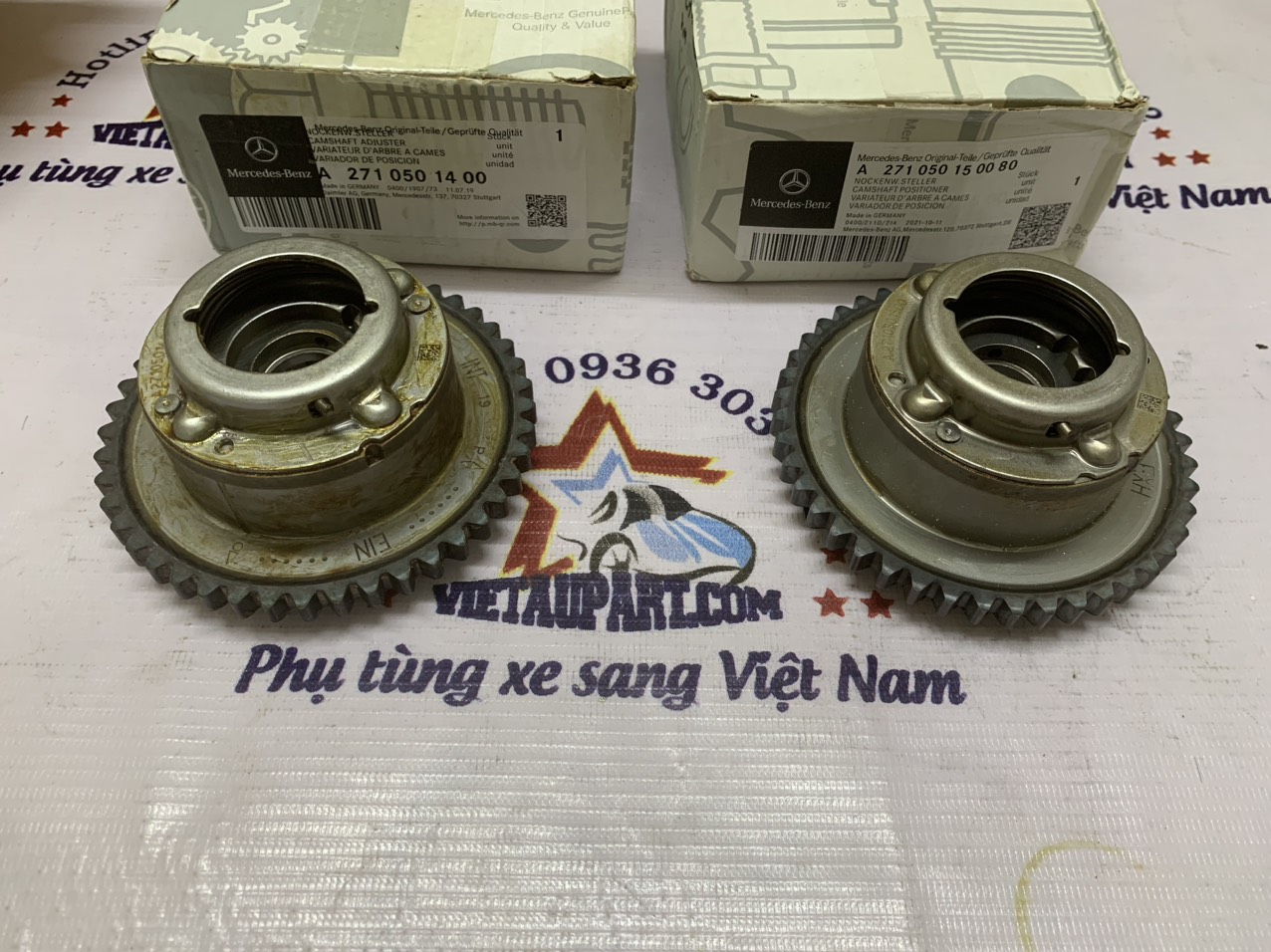 Bánh răng cam xả Mercedes M271